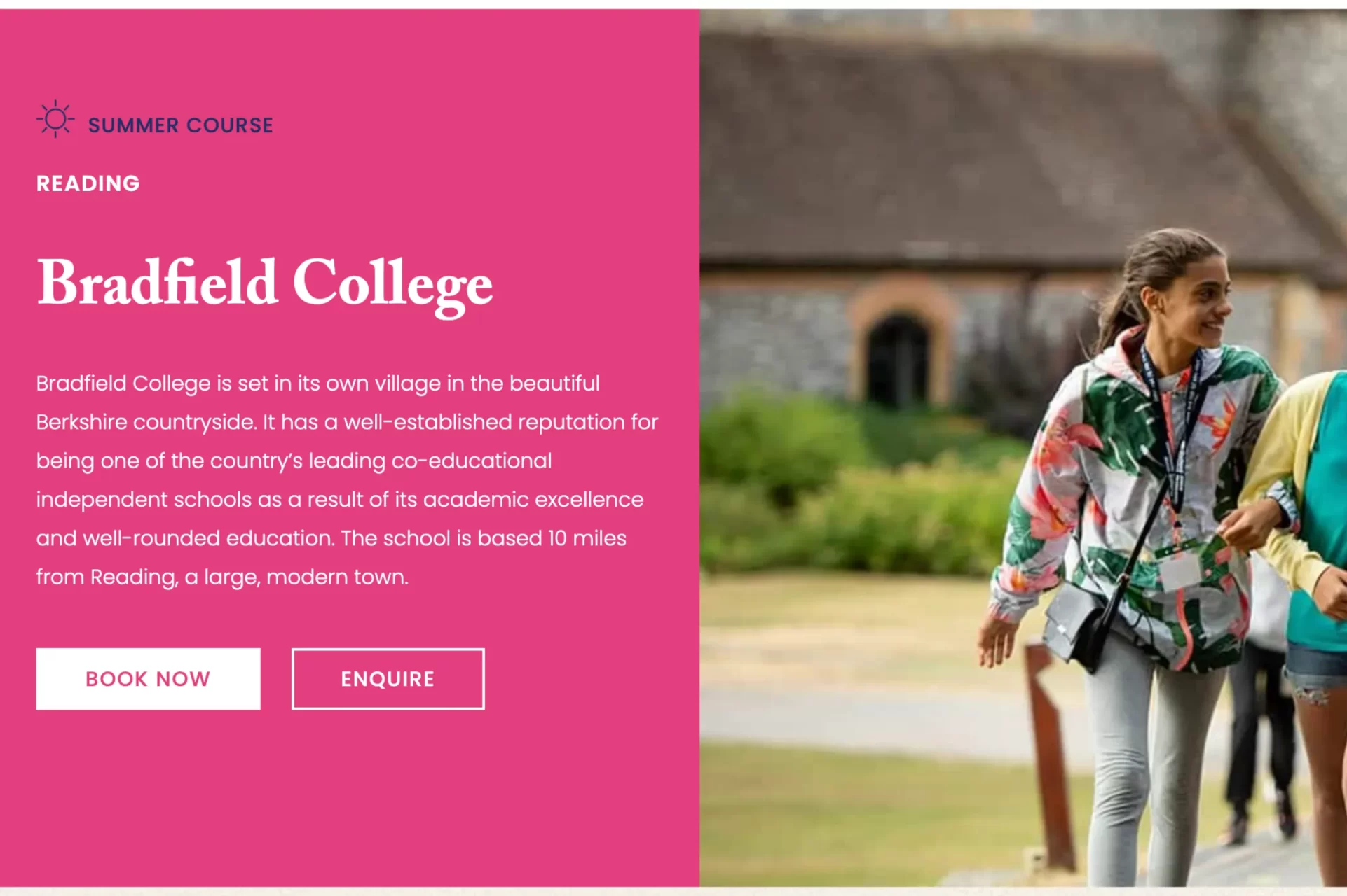 Oxford International - Bradfield College