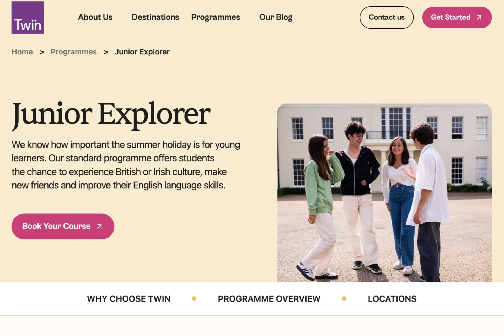 Twin Junior Explorer Programme