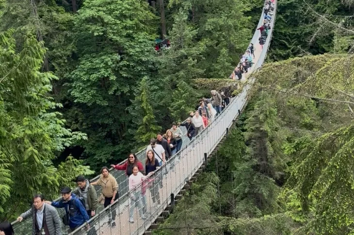 キャピラノ吊り橋