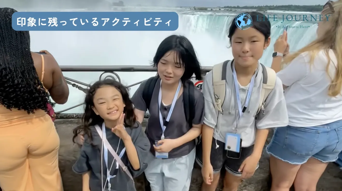 Nayusaさんの印象的だったアクティビティはナイアガラの滝