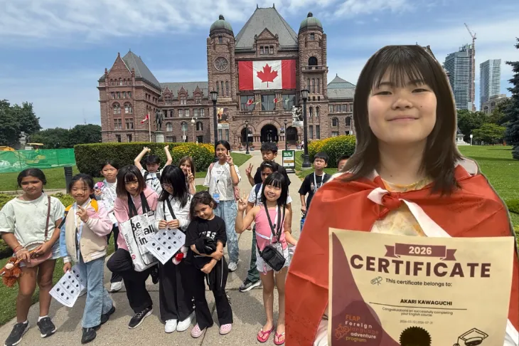 【モントリオール国際サマーキャンプ体験談】小学短期留学｜Akariさん（12歳）